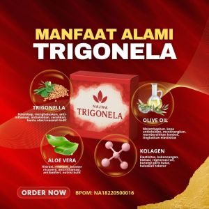 Najwa Trigonella Soap | Sabun Wajah & Badan 15gr