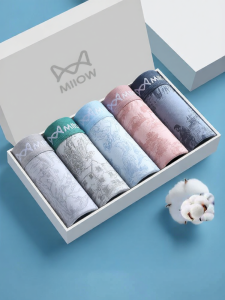 MiiOW | Antibacterial Cotton Breathable Boxers Big Size