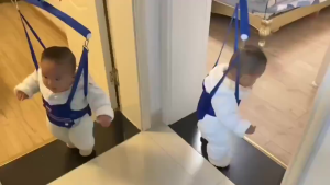 Jumper Chair Infant jumping chair bounce Lifting belt Baby child early education jumping sense inte