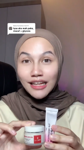 Bundling Kulit Cerah Niacef + Glycol Moist Paket Hemat  Mencerahkan Menyamarkan Flek Hitam Meratakan Warna Kulit