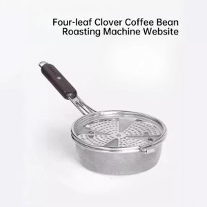 Stainless Steel Coffee Bean Roaster Handheld Rotatable Roasting Net Home Coffee Roaster Tool for Home Coffee Shop Baking Beans