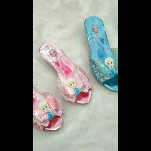 (LOLI-JKT) SD-HFZ SANDAL HEELS ANAK FROZEN MODEL SAYAP 26-36