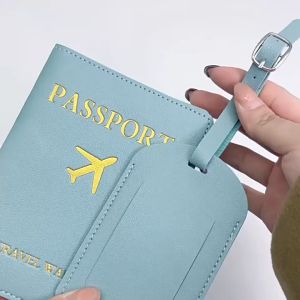 RAINBEAU ปกพาสปอร์ต ซองพาสปอร์ต กระเป๋าใส่บัตร หนังสือเดินทาง เคสพาสปอร์ต Passport Case Passport Holder ขนาดกะทัดรัด คุณค่าที่สะดวก สำหรับสุขภาพของคุณ
