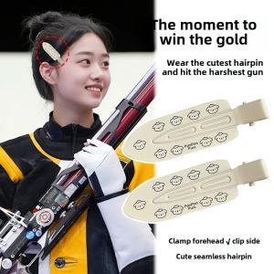 กิ๊บติดผมสุนัขทรงหางกบสไตล์หวาน กิ๊บติดผมแบบไม่มีรอย กิ๊บติดผมทรงหางแมวสุดน่ารัก กิ๊บติดผมแบบมีหัวเข็มขัด ทรงหางกบ ของตกแต่งผมสุดน่ารัก