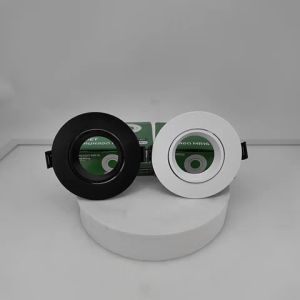 Hiet โคมไฟ ดาวน์ไลท์ MR16 แบบฝังฝ้า ใช้กับหลอด GU5.3 Downlight โคมติดเพดาน ไฮเอท