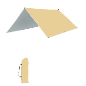 Portable waterproof canopy tent with UV protection and sunshade suitable for outdoor activities camping and beaches