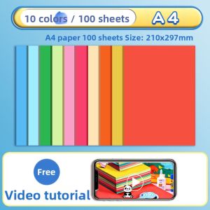 deli | Colorful Crafting Paper 20-colors A4