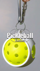 Brightberry Pickleball Case Pickleball Holder Pickleball Bag Zipper Clip Single Holder Hanging Storage