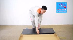 Kệ sắt V lỗ 5 tầng mẫu mới lắp đặt không cần ốc vít Cao 2m x dài 1m2 x rộng 40cm Kệ Vinatech kệ gài