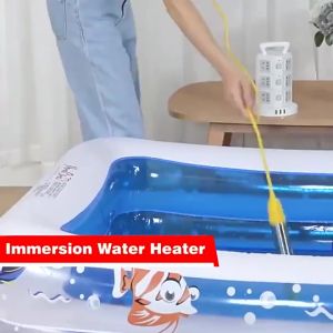 Safe Electric Heater: Immersion Water Heater 2000W & 3000W 220V Container (Wooden Barrel, Plastic Barrel, Plastic Basin)