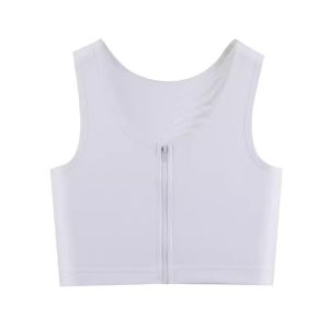 Ultra Flat Sports Bra Womens Underwear Shaping Chest Reducing Vest Student Fitness Anti Shock Invisible Bra Pure Color Basic