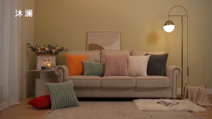 Cushion Cover Two Side 50x50 Soft Fluffy Pillow Case White Grey 45x45cm 30x50cm Nordic Pillow Case Cover Throw