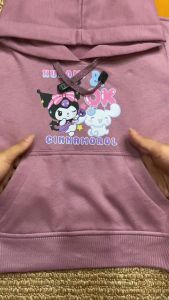 Hoodie Sweater Anak Perempuan Usia 2-13 Tahun Jaket Karakter Sanrio Kuromi Cinnamoroll Anak Cewek