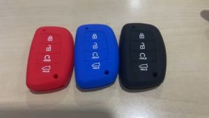 Casing Silikon Karet Kunci Remote Hyundai Creta 4 Tombol
