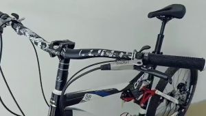 LUNJE Aluminum Alloy Mountain Bike Handlebar Bicycle Handlebar 31.8 720/780mm Handlebar Riser