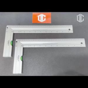 Thước Chữ L Ke Góc Vuông Thước Vuông Góc Cân Bằng 30cm W3372A Wynns Nhôm trắng không gỉ thông số rõ ràng chính xác.