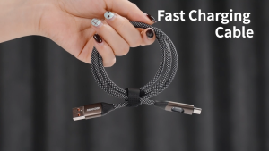 MeeGoo fast charging cable Type-C to Type-C 480Mbps transmission rate for all phone tablet