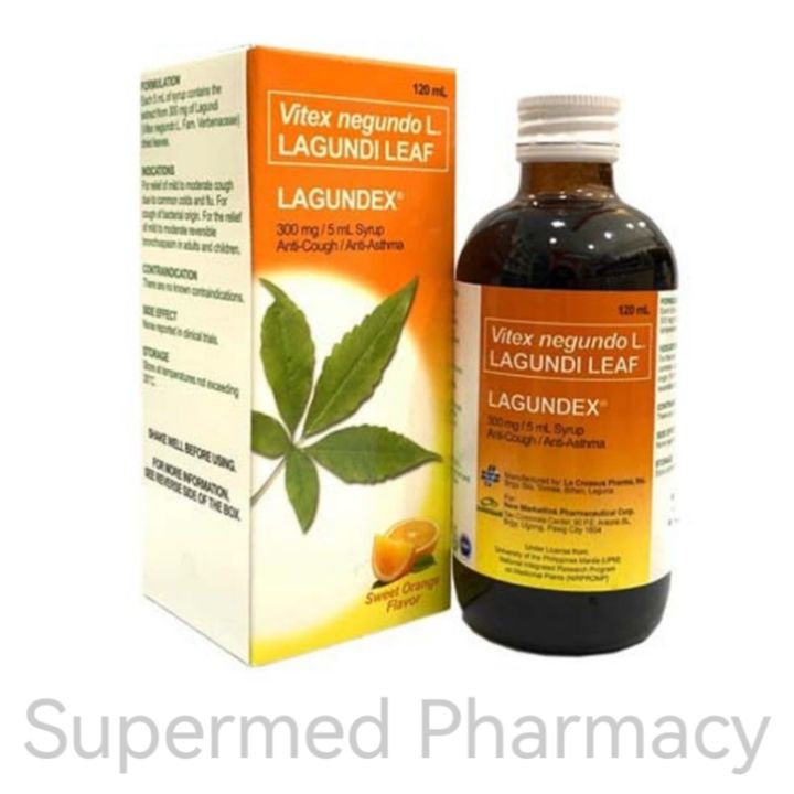 Lagundex Lagundi 300mg /5ml Kids Cough Syrup Lazada