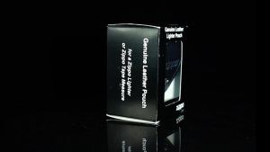 Zippo Pouch LPLBK Zippo Black Leather Lighter Pouch With Belt Loop [Fulfilled By Lazada]