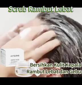 Jaysuing  Scrub Penebalan Rambut   Scrub Rambut Pembersih Kulit Kepala Anti Gatal Rambut Lebat Mengental
