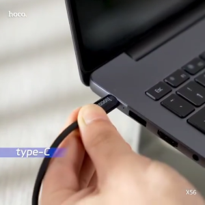 HOCO X56 สายชาร์จเร็ว PD 20W / 60W / 3A สายชาร์จคุณภาพสูง รองรับทั้ง iOS และ Android หุ้มไนล่อนถัก แข็งแรง ทนทาน