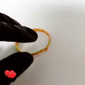 Elizabeth 316L Titanium ORI Gelang Tangan Wanita Model Cantik dan Elegan terbaru dan kekinian Gelang Tangan Wanita anti karat dan tidak luntur warna gold