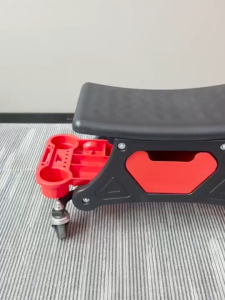 DEKES Multi-Functional Mobile Rolling Utility Creeper Seat Detailing Stool for Mechanics Car Detailing