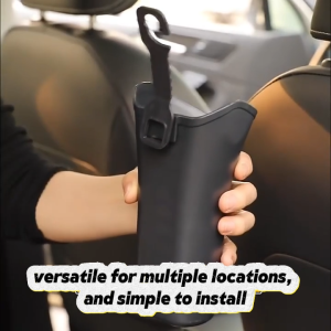 Car Umbrella Holder/Multi-Functional Bucket Hanging Waterproof Umbrella Stand/Universal Car Rear Seat Umbrella Box Storage