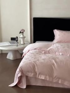 Wise | Embroidered Pink 100% Cotton Pillow Case Set 48x74cm