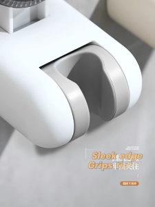 Ecoco Shower Head Bracket Suction Cup Angle Adjustable Shower Holder Universal Shower Head Hanger