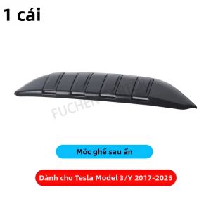 Móc Treo Ghế Tựa Đầu Xe Tesla Model 3 Y 2017-2025 Móc Treo Túi Xách Ghế Sau Ẩn Chất Liệu ABS Phụ Kiện Nội Thất Ô Tô