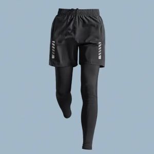 2026 Tight Pants Sunscreen Ice Silk Speed Drying High Elasticity Sports Set Running Basketball Comprehensive Training Clothing