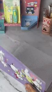 BOS Penghapus Slide + Brush Silikon/Eraser/Pencil Eraser/Setip/Penghapus Mekanik