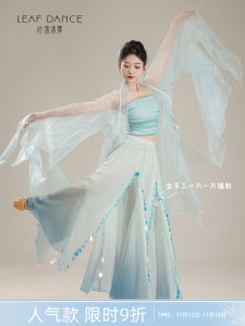 Ye Liuqing Dance Classical Dance Fairy Flowing Gauze Clothes Sequin Pantskirt Merman Tears Chinese Style Dance Performance Exercise Clothing