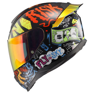 LS2 | All-Season Fog-Resistant Full Face Motorcycle Helmet with Large Wing