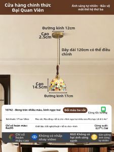 DGY | Đèn chùm vỏ kính đa phong cách