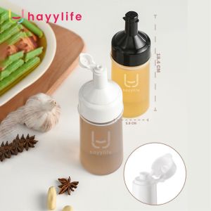 HAYYLIFE Sauce Bottle - Botol Bumbu Botol Saos Kecap Plastik Bumbu Dapur Praktis HL-ABB589