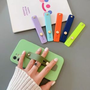 Silicone Phone Holder Phone grip Stand Universal Strap Bracket For iphone android