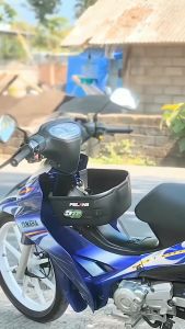 STRIPING STICKER LIS LES POLET yamaha jupiter z biru putih 2005 list body standar berkualitas termurah Mahkota Stiker