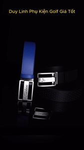Thắt lưng gôn cho nam Titeist chất liệu da PU cao cấp dài 120cm x 35cm có thể cắt bớt