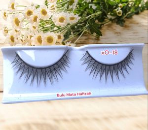 bulu Mata Mink xO-18 isi Satuan / 1 Pasang Gratis Cover Mika