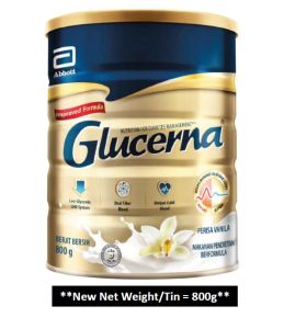 Glucerna 800g (wheat/vanilla) Expiry 2027 onwards