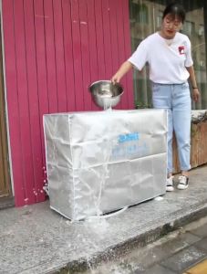 AC Air Conditioner 1p/1.5p Outdoor Aircon Cover Dustproof Waterproof Sunproof Protector