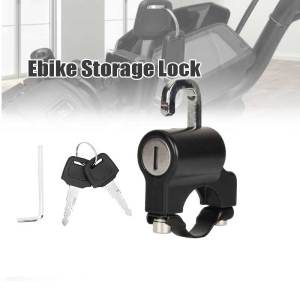 Anti-Theft Helmet Security Lock Universal Motorcycle Helmet Lock Metal 22mm-26mm