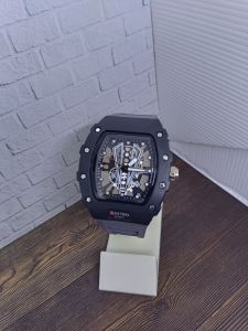 JAM TANGAN KARET SPORT TANGGAL SEGI WATERRESISTANT