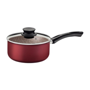 Tramontina Paris 16/18/20cm Sauce Pan with Tempered Glass Lid Aluminium/Non-Stick/Starflon Max