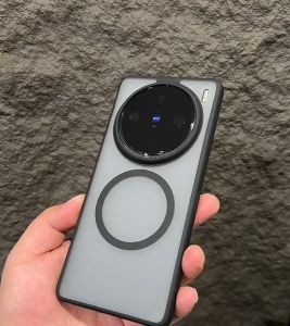 For Vivo X100 X100s Pro Casing Transparent Acrylic Hard Case Protective Phone Case Cover