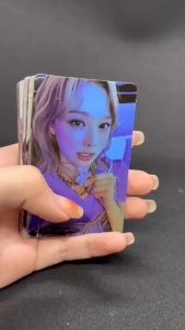 5 Lembar/Set  Photocard Aespa Karina Winter GIRLS real world kwangya ver Karina zoom