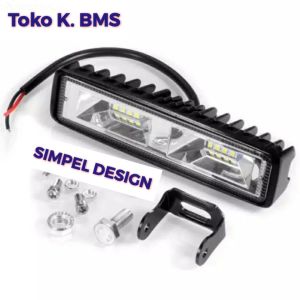 100 % ORI Lampu Tembak Sorot Kabut LED Super Terang MultiFungsi Motor dan Mobil Anti Air