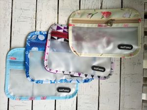 Dompet Masker Transfaran Motif Serbaguna Untuk Menyimpan Masker uang koin